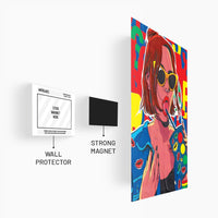 Indi-Woman Pop Art Poster