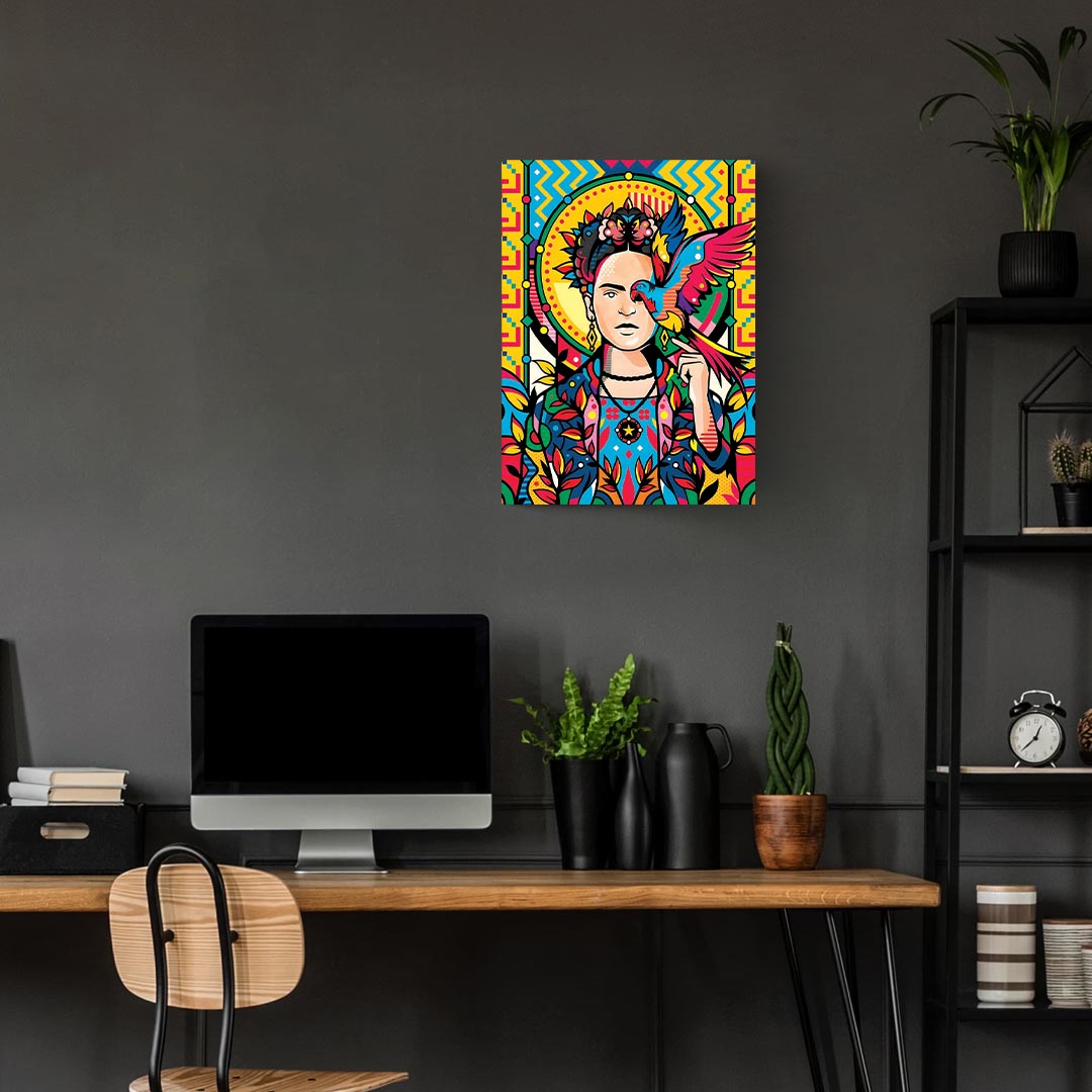 Indian Aesthetic Pop Art Poster