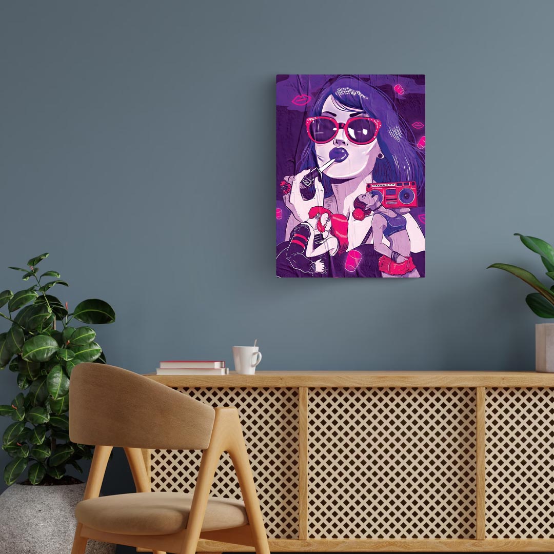 Life is Monochrome Poster