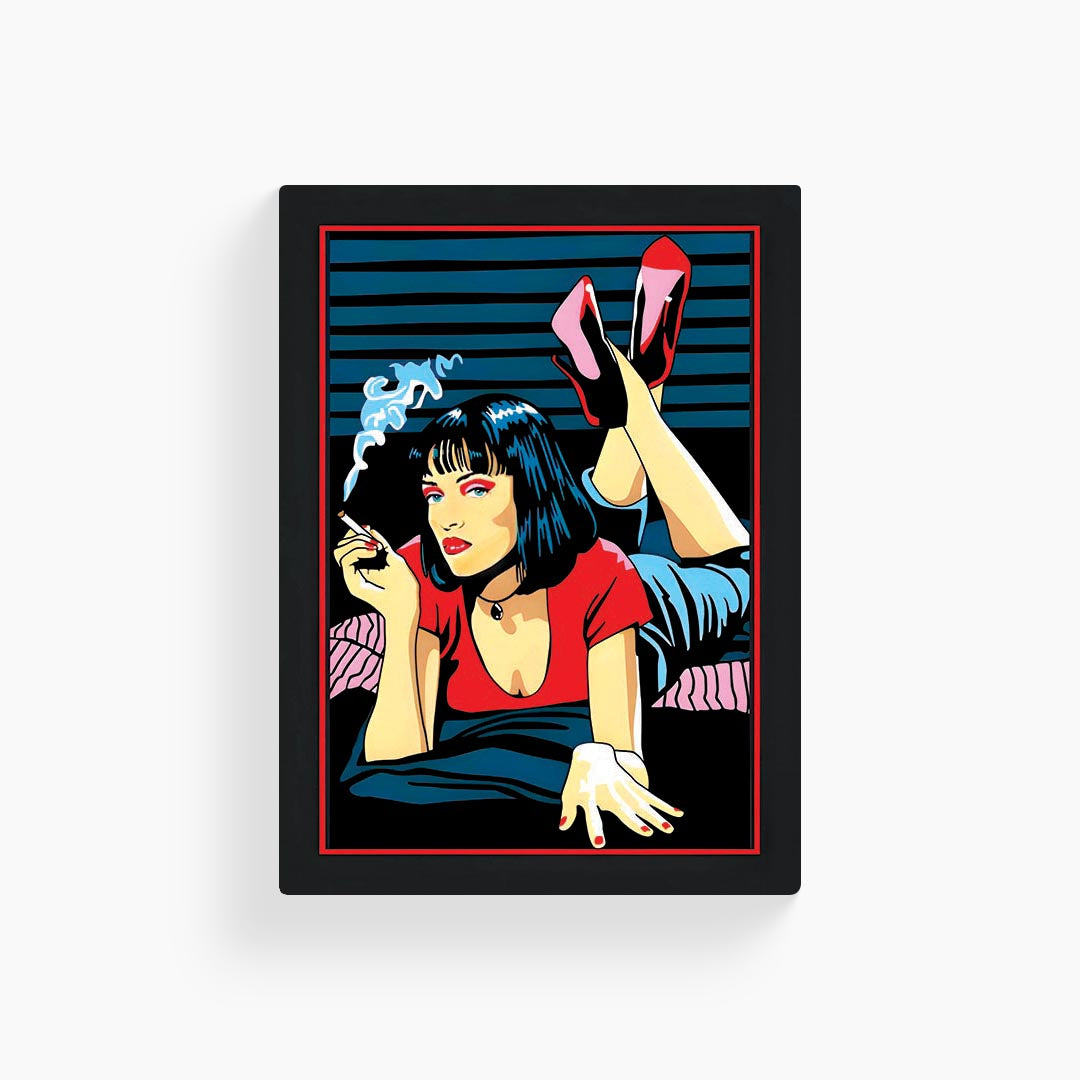 Mia Wallace Illustration Poster