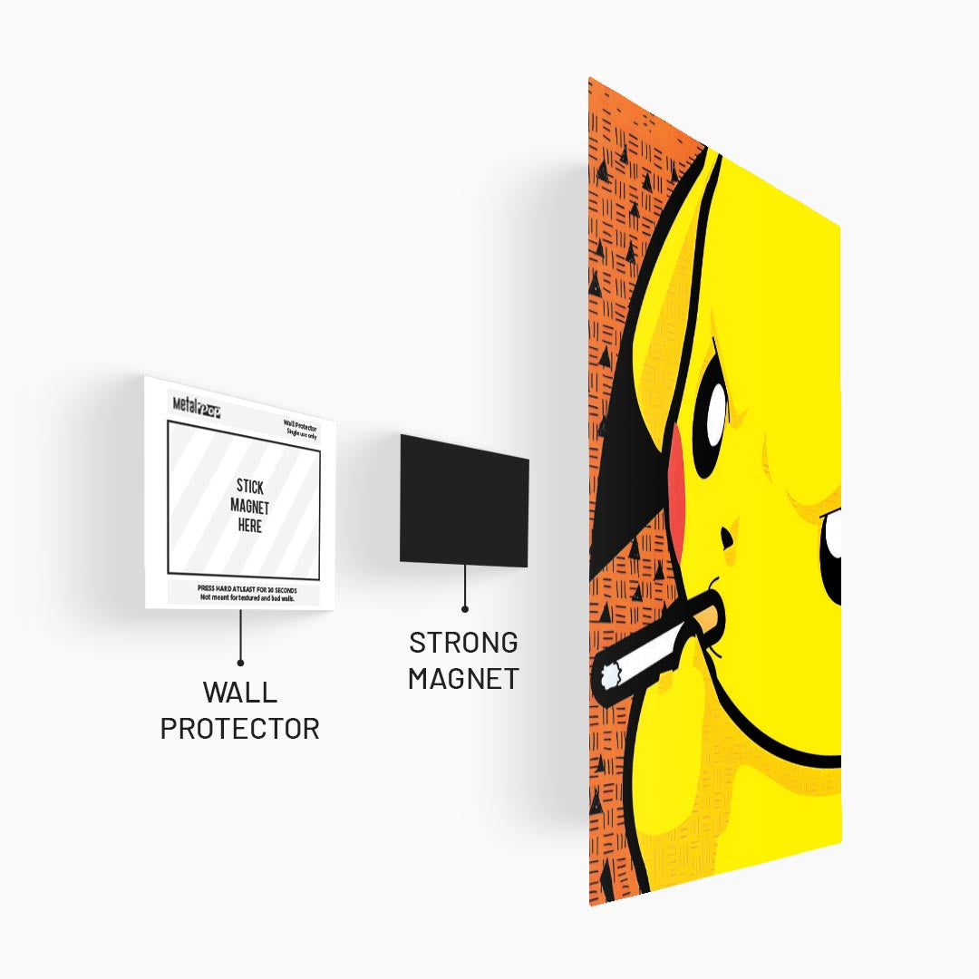 Modern Pikachu Poster
