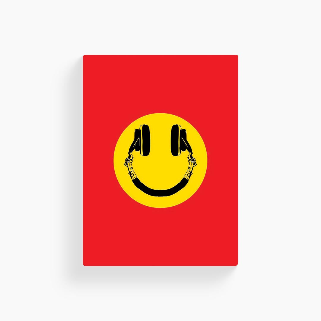 Music Makes Me Happy Aesthetic Poster