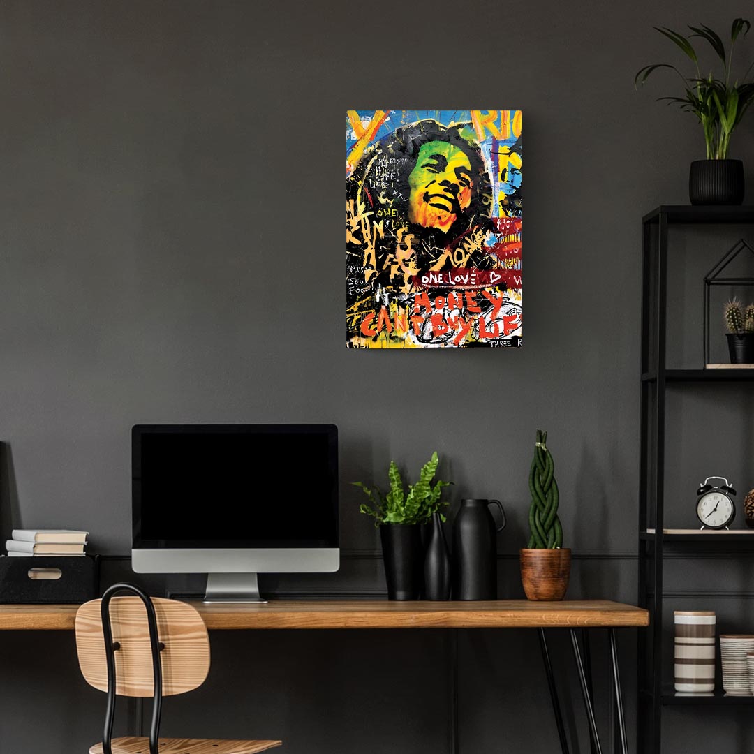 Bob Marley Pop Art Poster