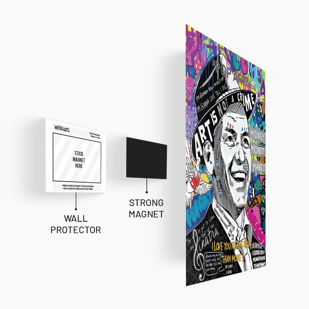 Frank Sinatra Pop Art Poster
