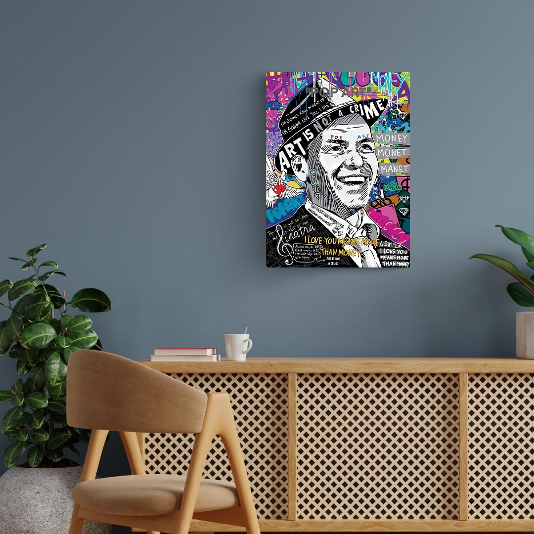 Frank Sinatra Pop Art Poster