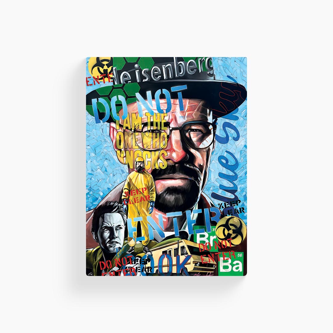 Heisenberg Pop Art Poster