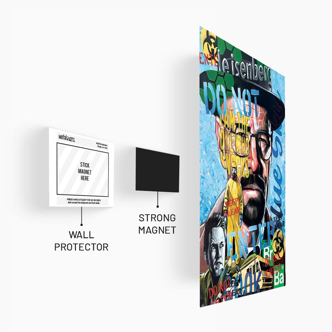 Heisenberg Pop Art Poster