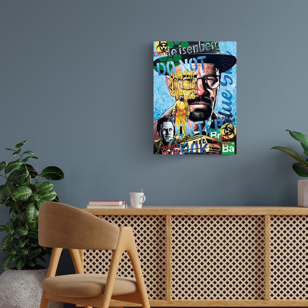 Heisenberg Pop Art Poster
