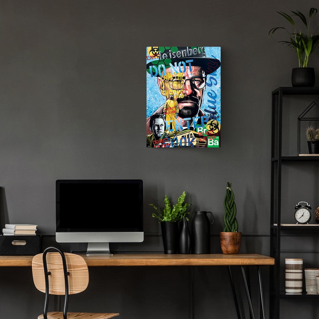 Heisenberg Pop Art Poster