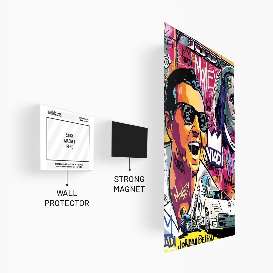 Jordan Belfort Pop Art Poster