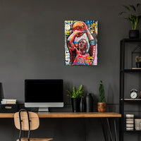 Michael Jordan Pop Art Poster