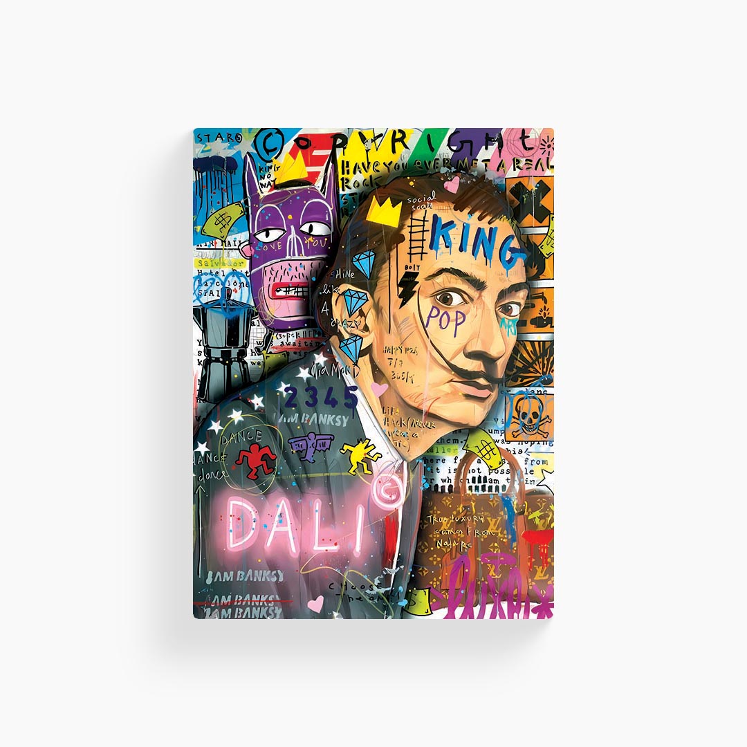 Salvador Dali Pop Art Poster