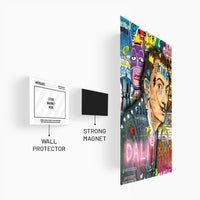 Salvador Dali Pop Art Poster
