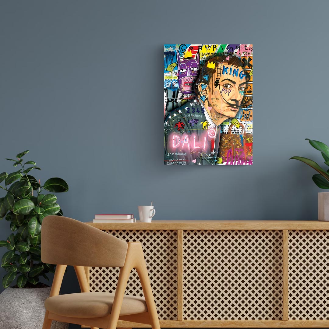 Salvador Dali Pop Art Poster