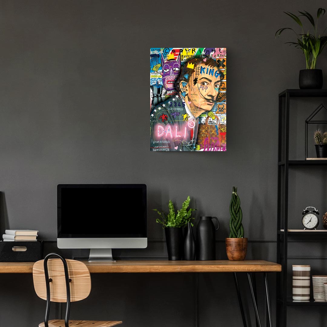 Salvador Dali Pop Art Poster