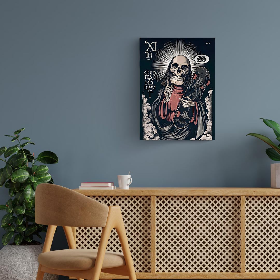 Always Practice Kickflip Poster
