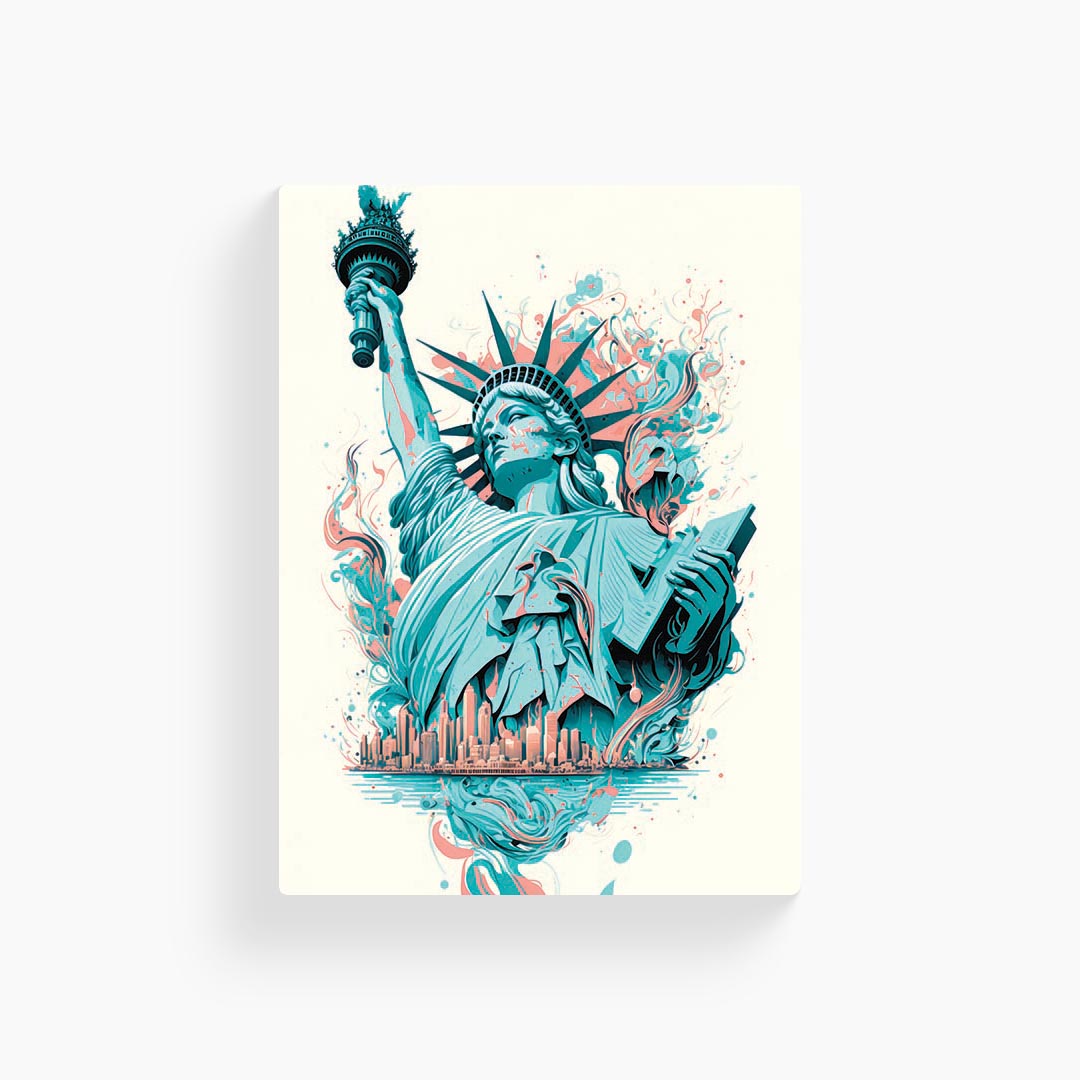 Statue Of Liberty Art Poster