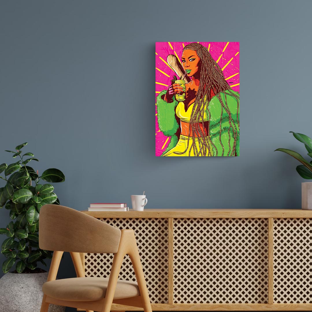 Take a Chill Pill Metal Poster