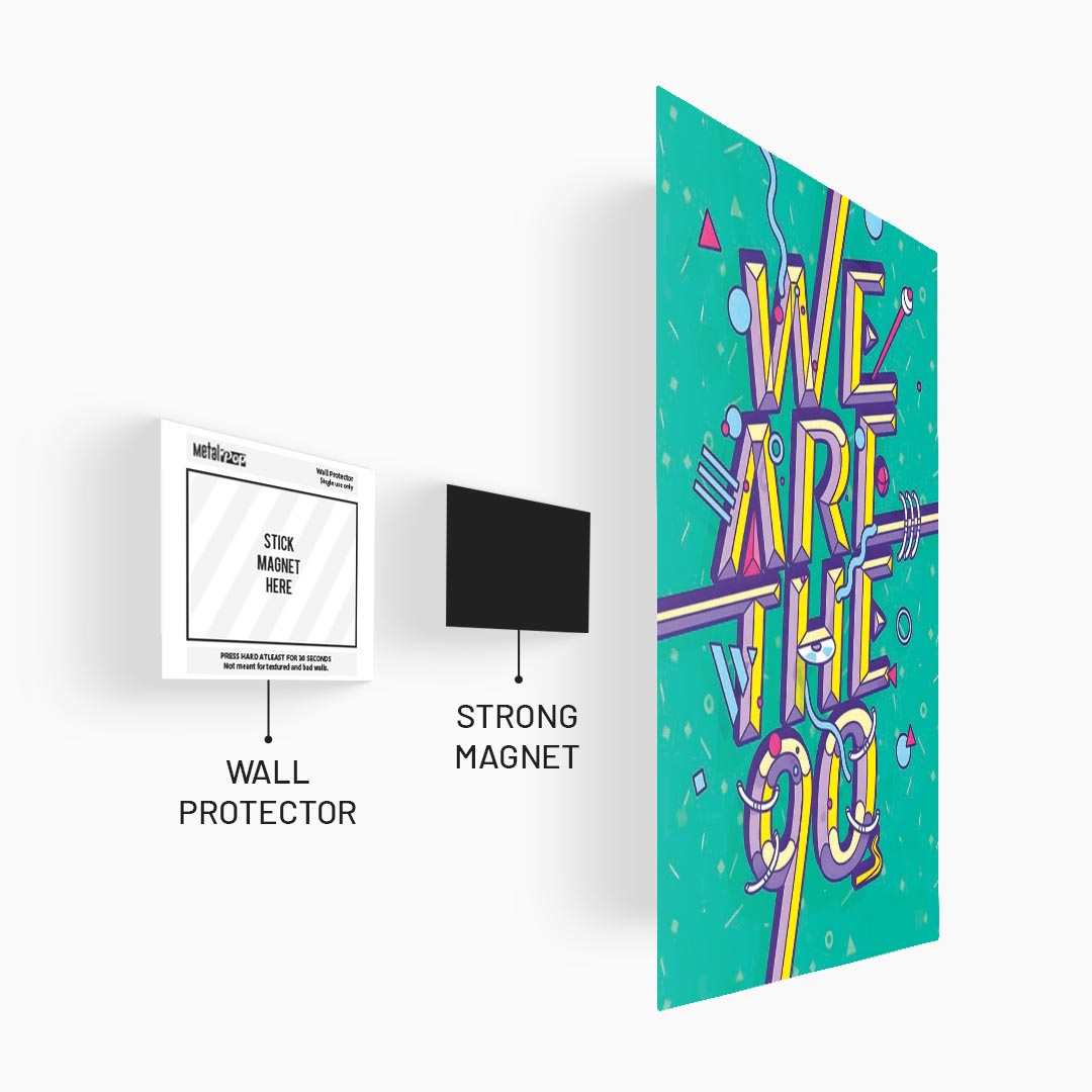 We Are The 90s Poster
