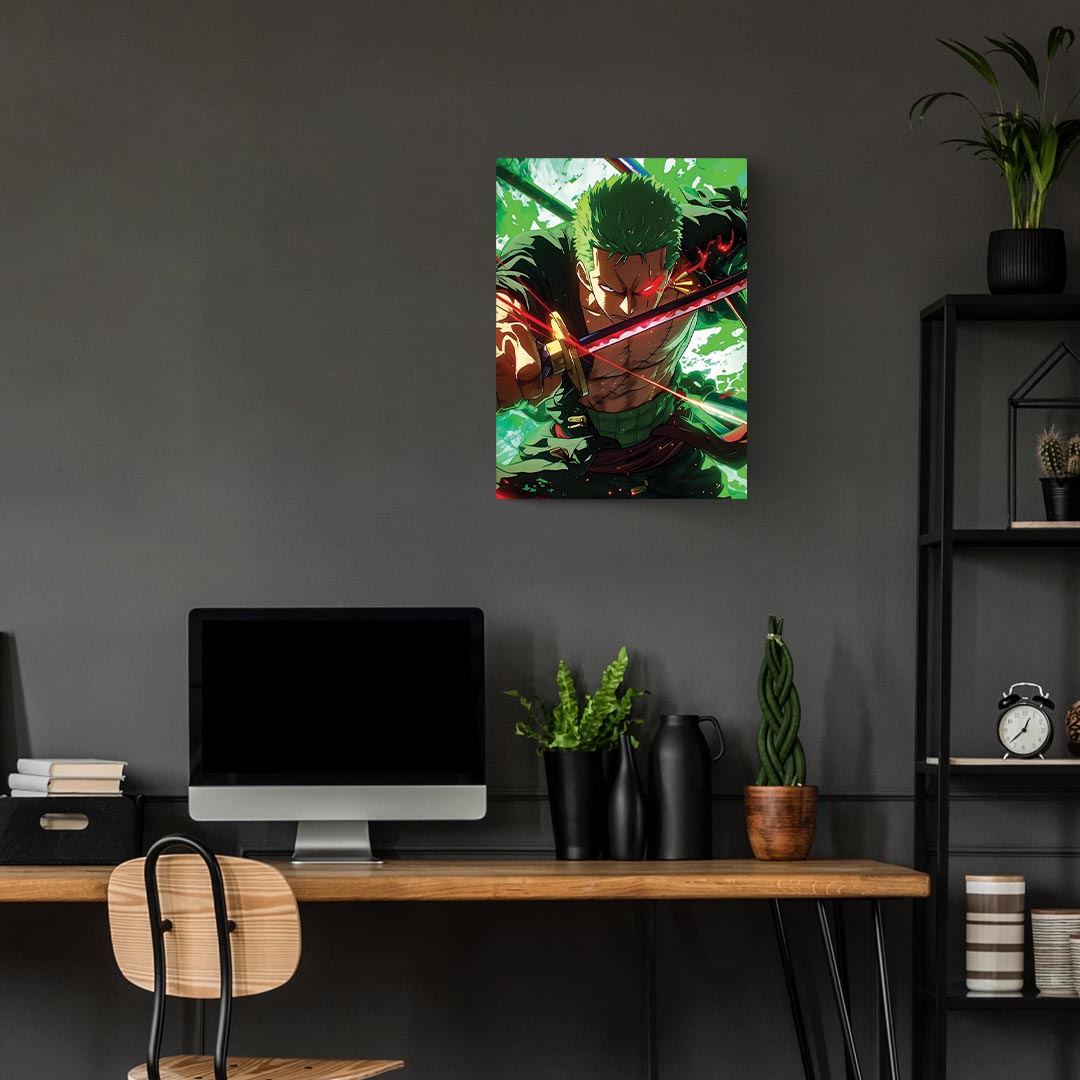 Zoro One Piece Metal Poster