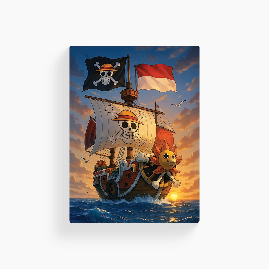 Thousand Sunny – One Piece Metal Poster