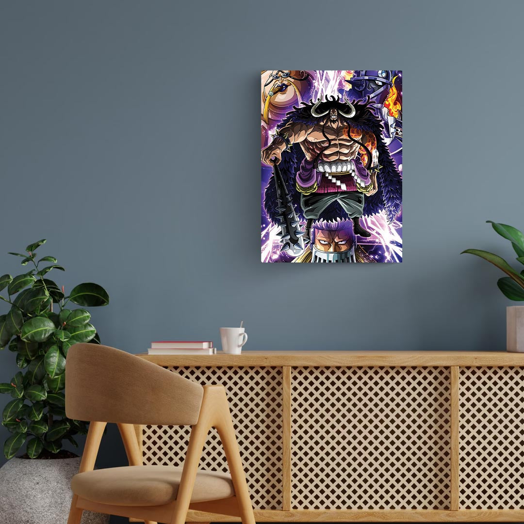 Kaido One Piece Metal Poster