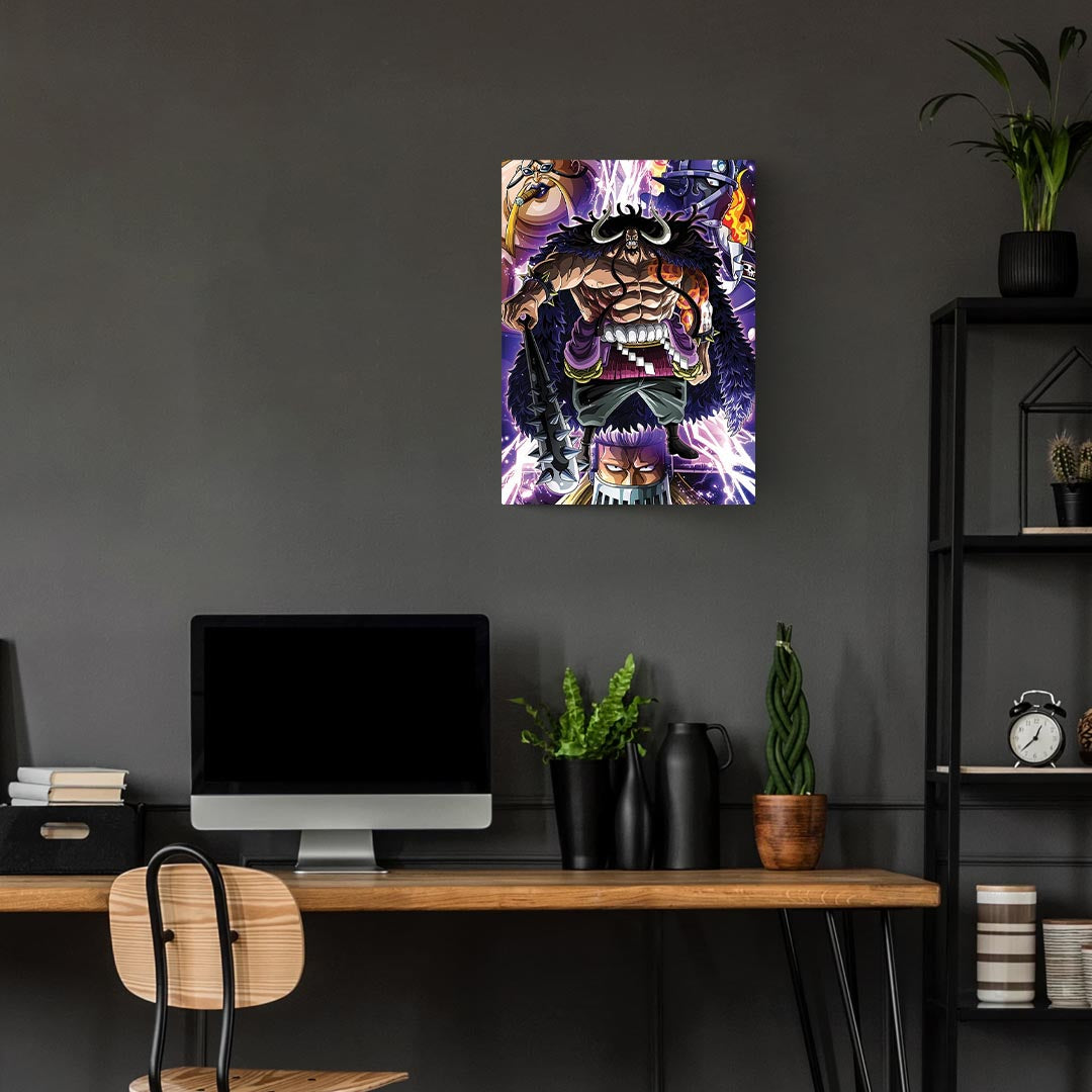 Kaido One Piece Metal Poster