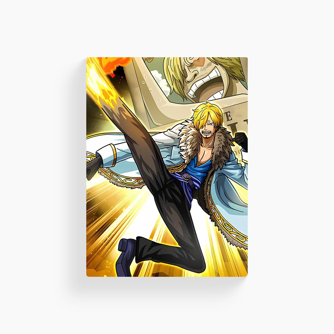 Sanji One Piece Metal Poster